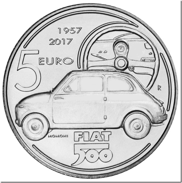 2017 - 60° Anniversario della nascita della Fiat 500 (1957 - 2017)