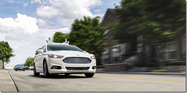 Ford Fusion Hybrid Autonomous Vehicle 