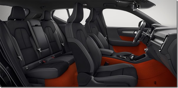 New Volvo XC40 - interior